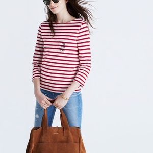 Madewell et Sézane. 3/4 Sleeve Tee. Toi Avec Moi.